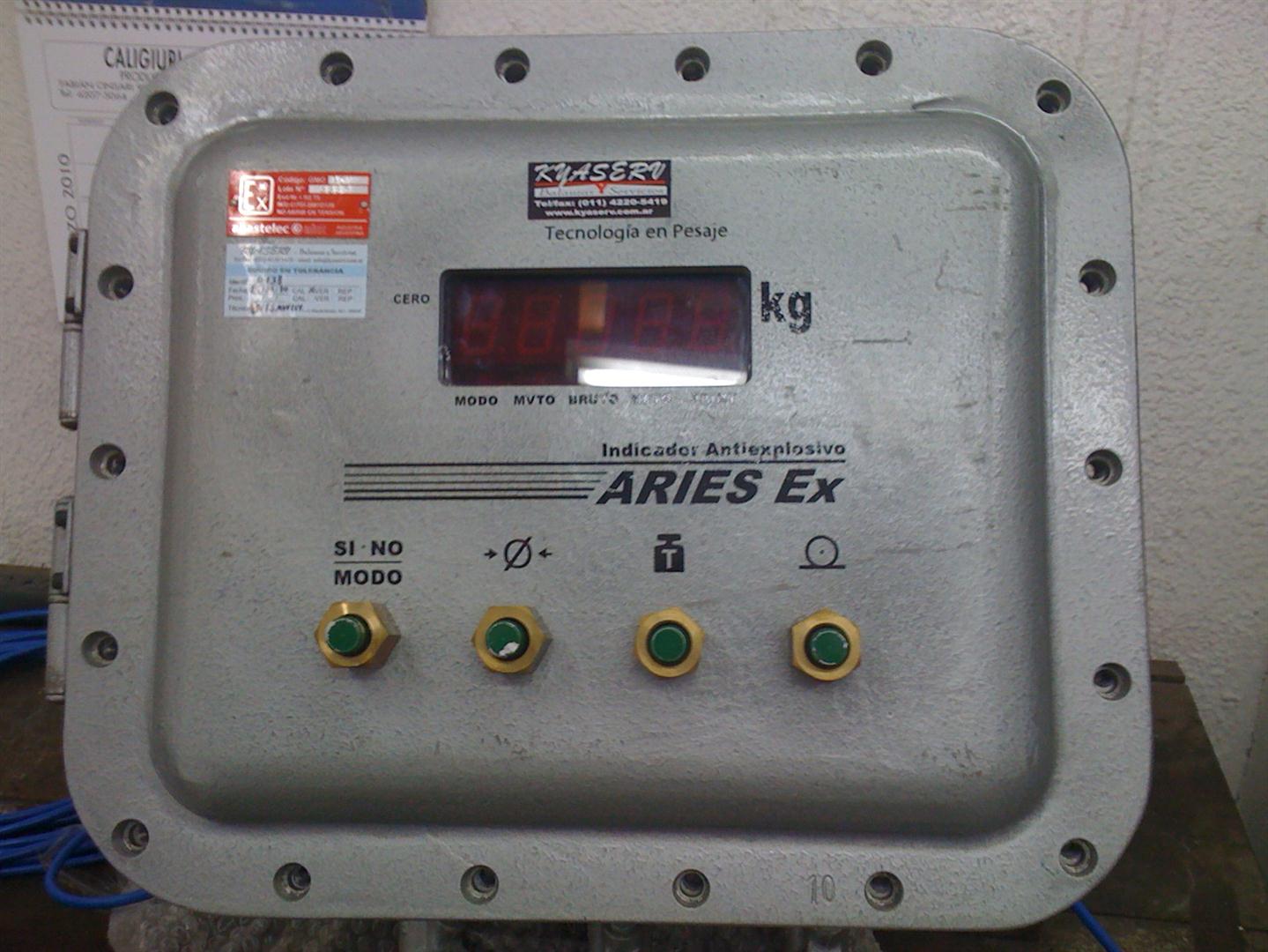 Sistema de pesaje Antiexplosivo (Ex) para Central Termoeléctrica